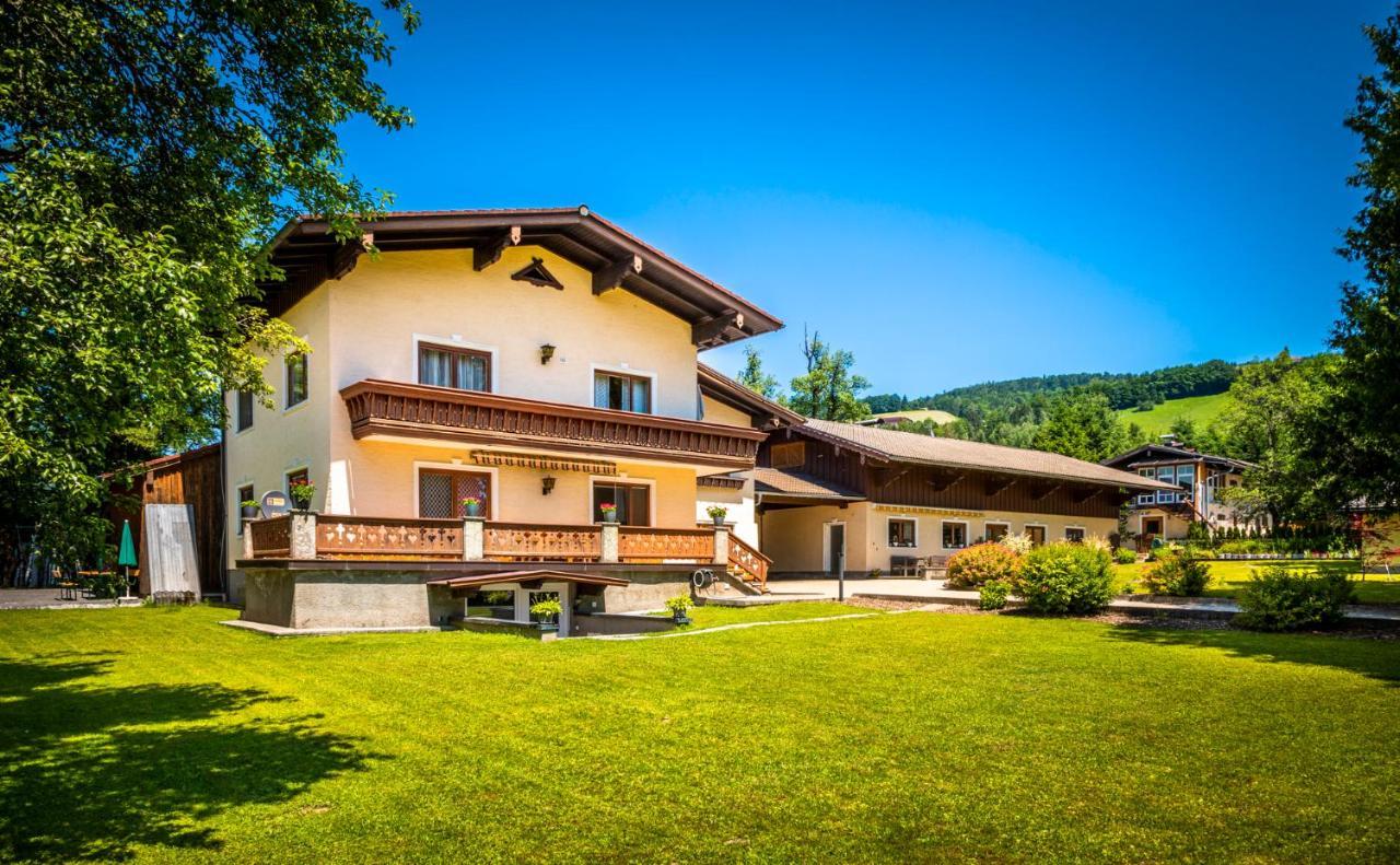 Ferienwohnung Wallmerhof am ländlichen Wimberg Adnet Exterior foto