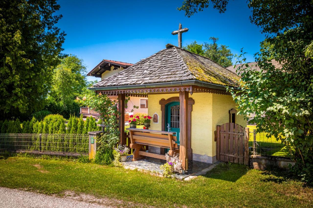Ferienwohnung Wallmerhof am ländlichen Wimberg Adnet Exterior foto